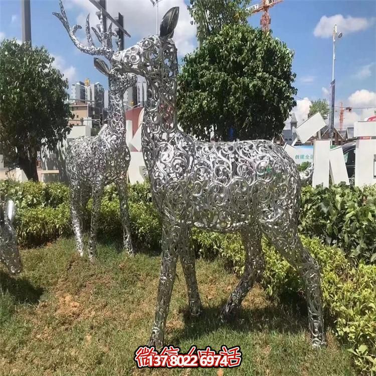LED梅花鹿雕塑照明，景觀照明設(shè)計(jì)體驗(yàn)