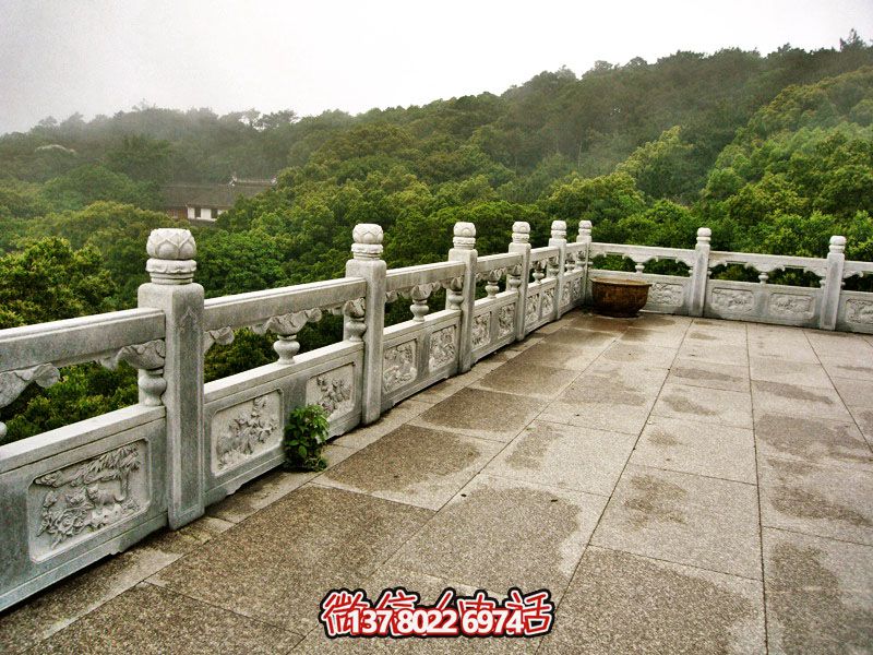 穿越古典，現代與古老相結合大理宮殿陽臺戶外石欄桿之旅